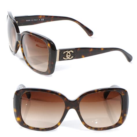 chanel sunglasses tortoise shell.